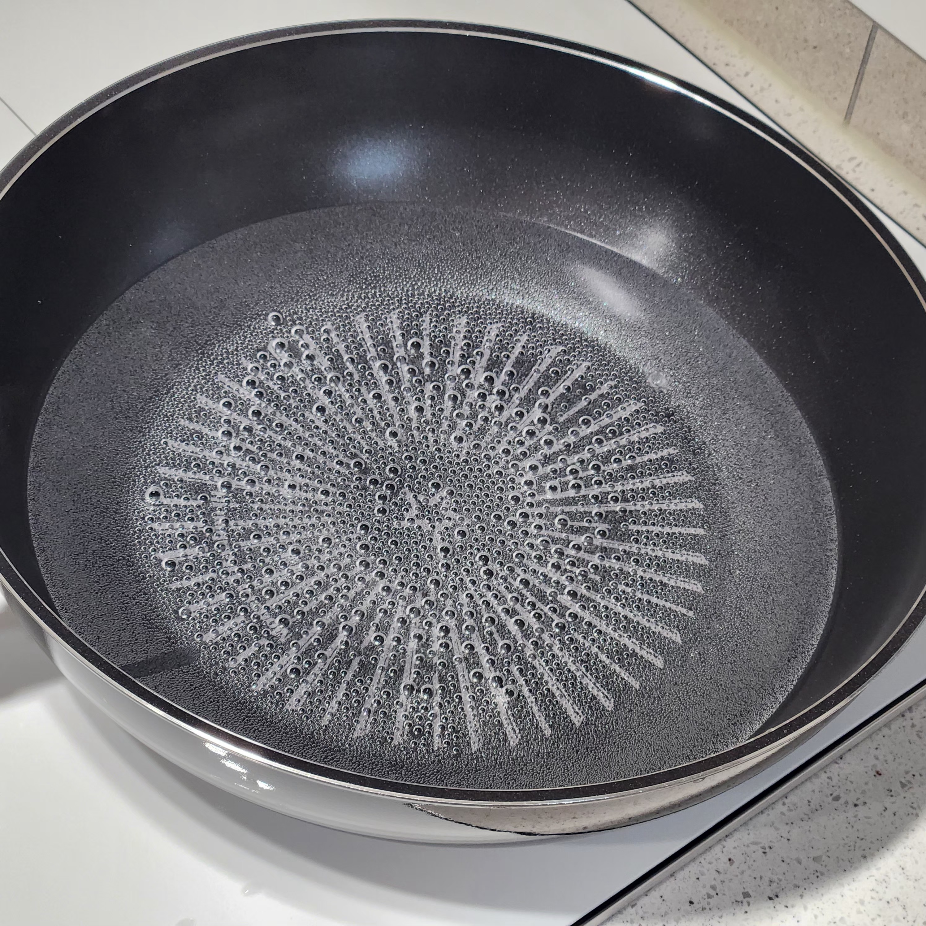 열무비빔국수-물끓이기