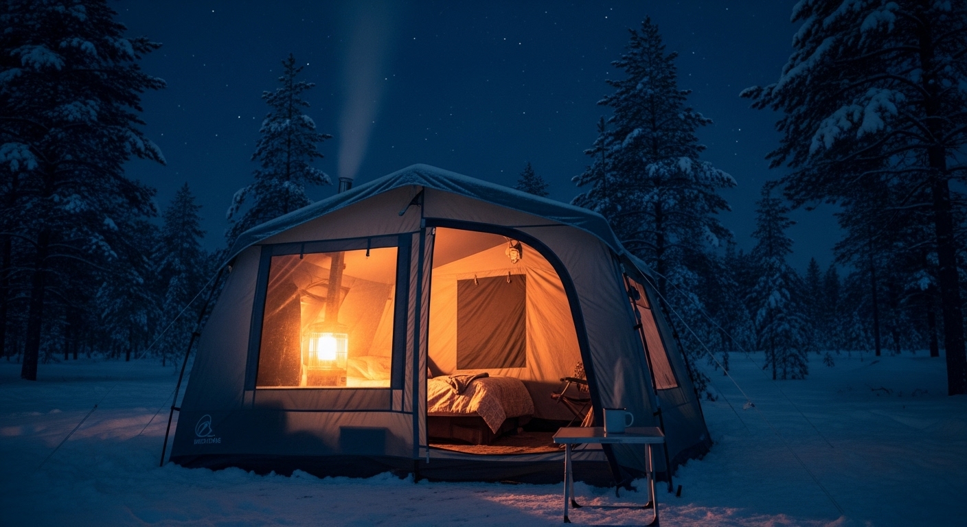 따뜻한 겨울 캠핑,/2025 난방 텐트/가성비 추천 TOP 4