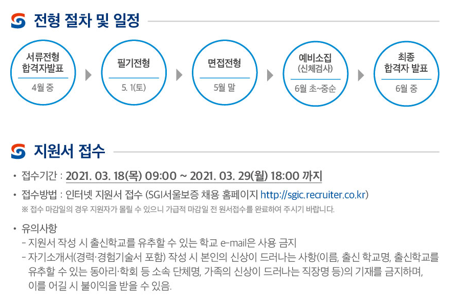 SGI서울보증 채용3