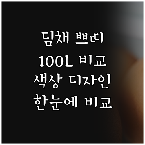 딤채 쁘띠 김치냉장고 100L.. 다