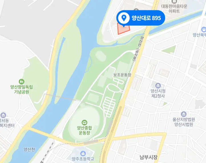 주차장 지도 사진