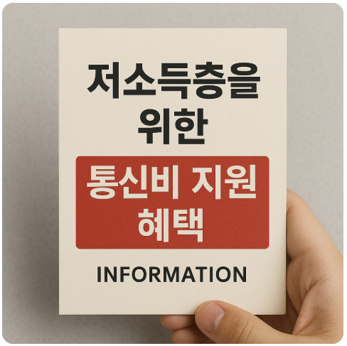 저소득층을 위한 통비 지원 혜택 안내 관련 사진