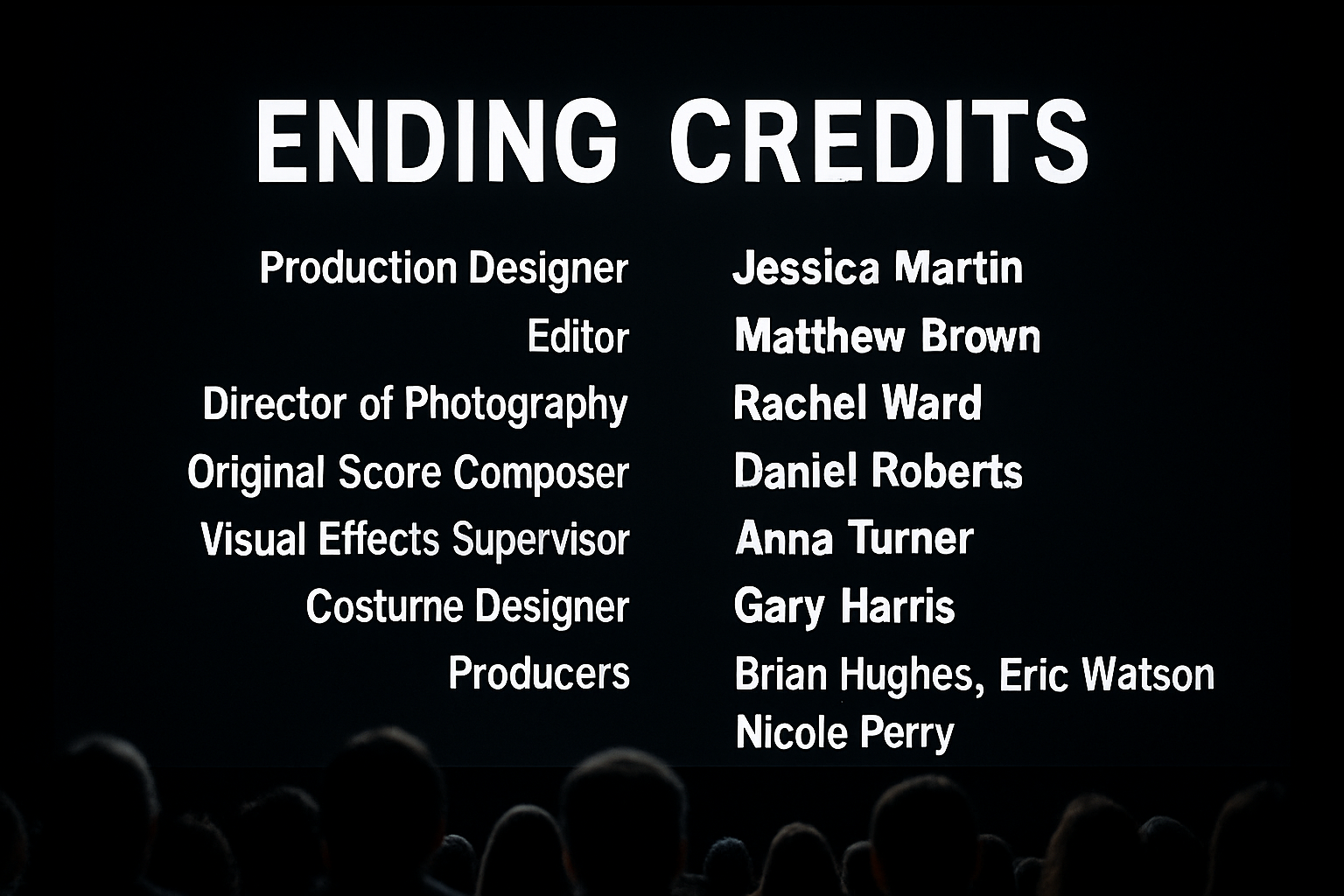 영화 엔딩크레딧, 끝까지 봐야 하는 이유 3가지