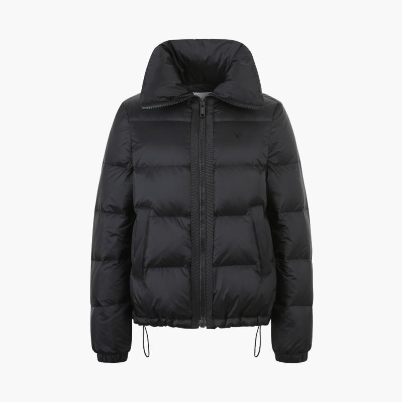 여성 겨울 A라인 경량 다운 (블랙)