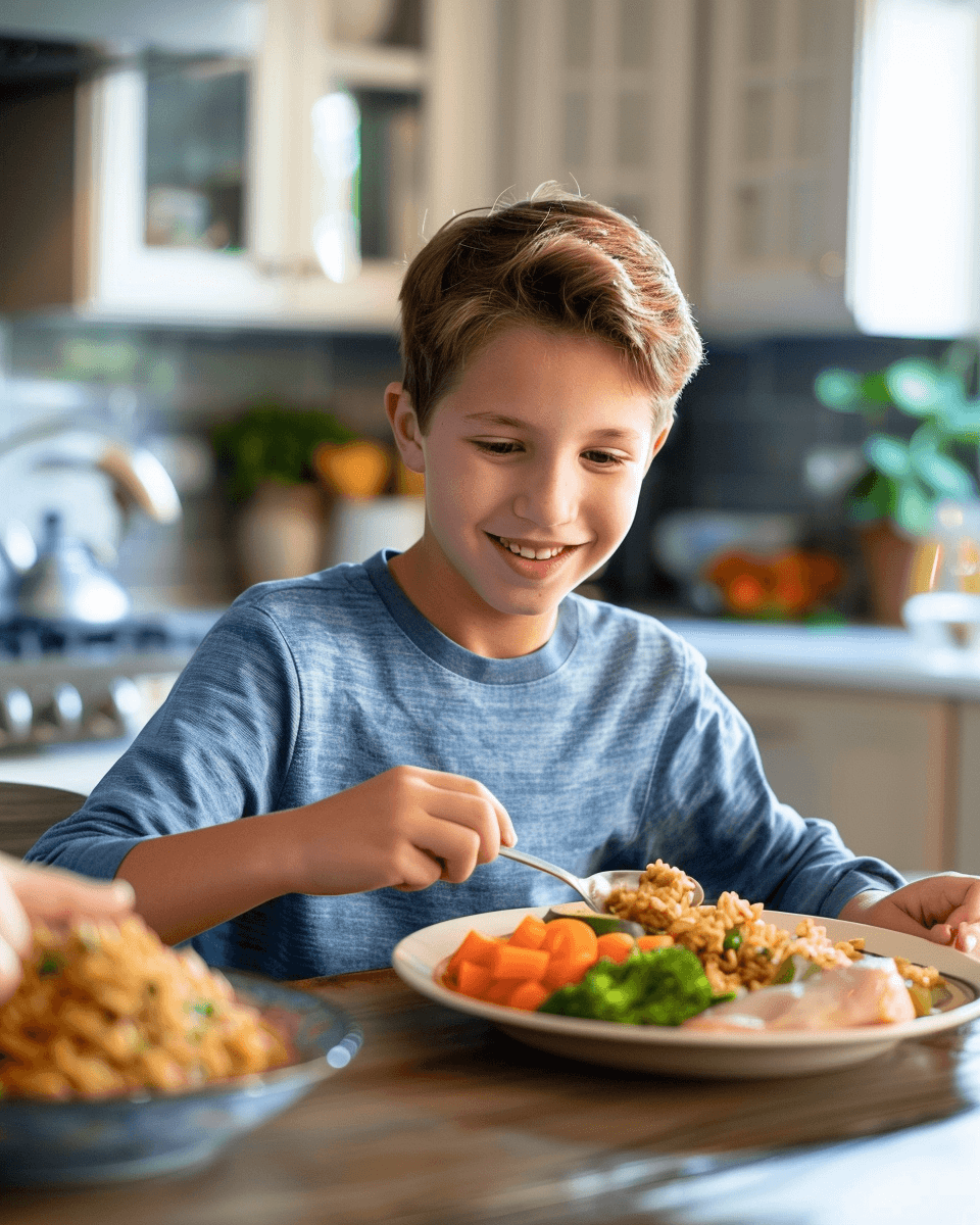 건강식을-먹는-학생