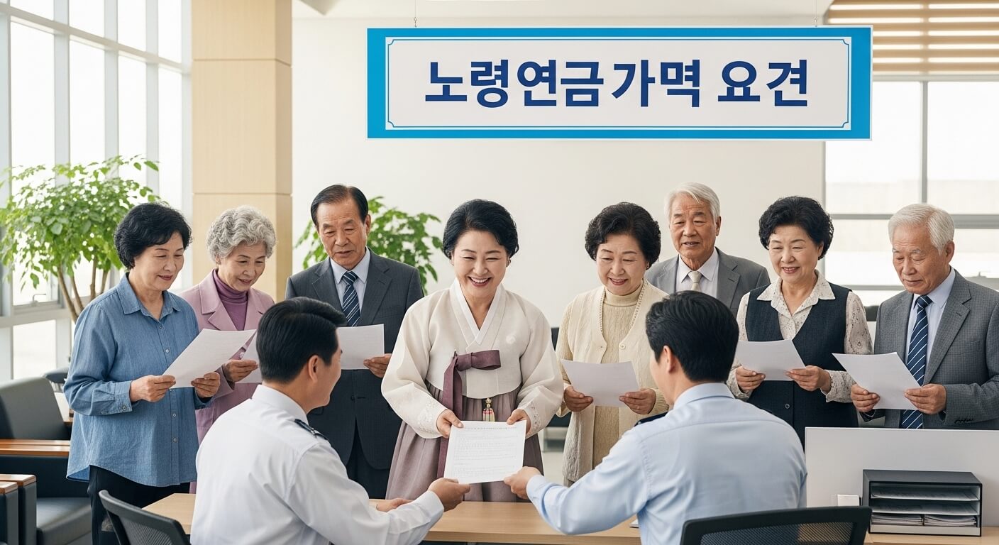 노령연금 수급자격 재산기준