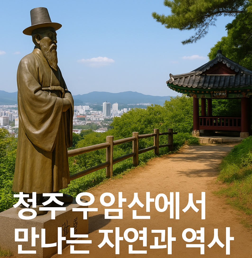 청주 우암산에서 만나는 자연과 역사 탐방