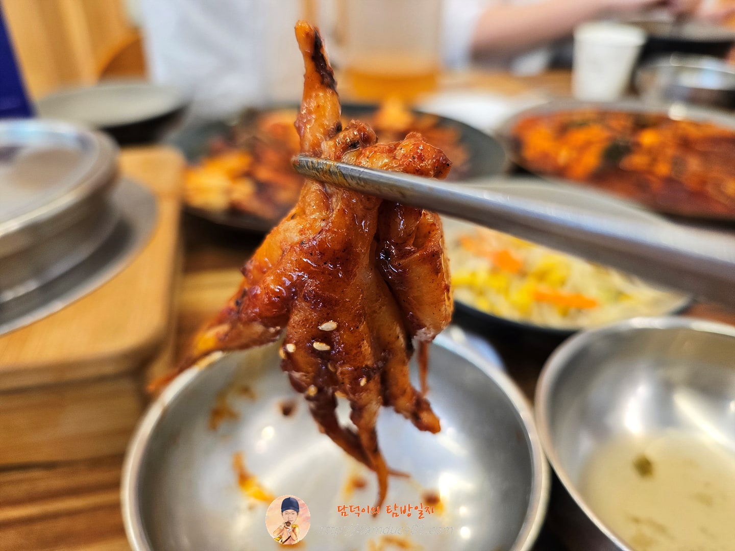 누룽지 솥밥 + 쭈삼