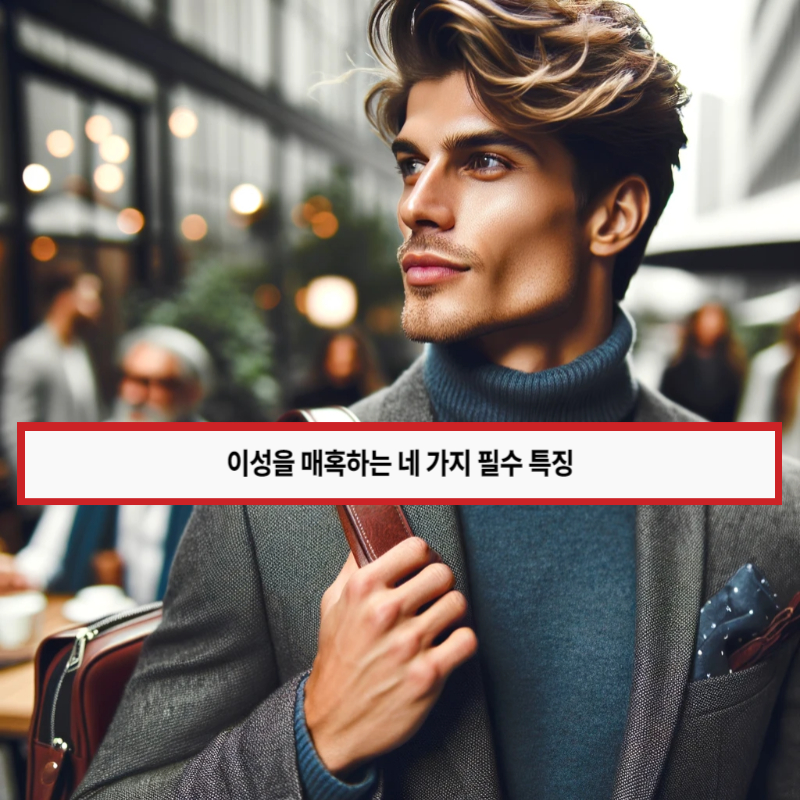 이성을 매혹하는 네 가지 필수 특징