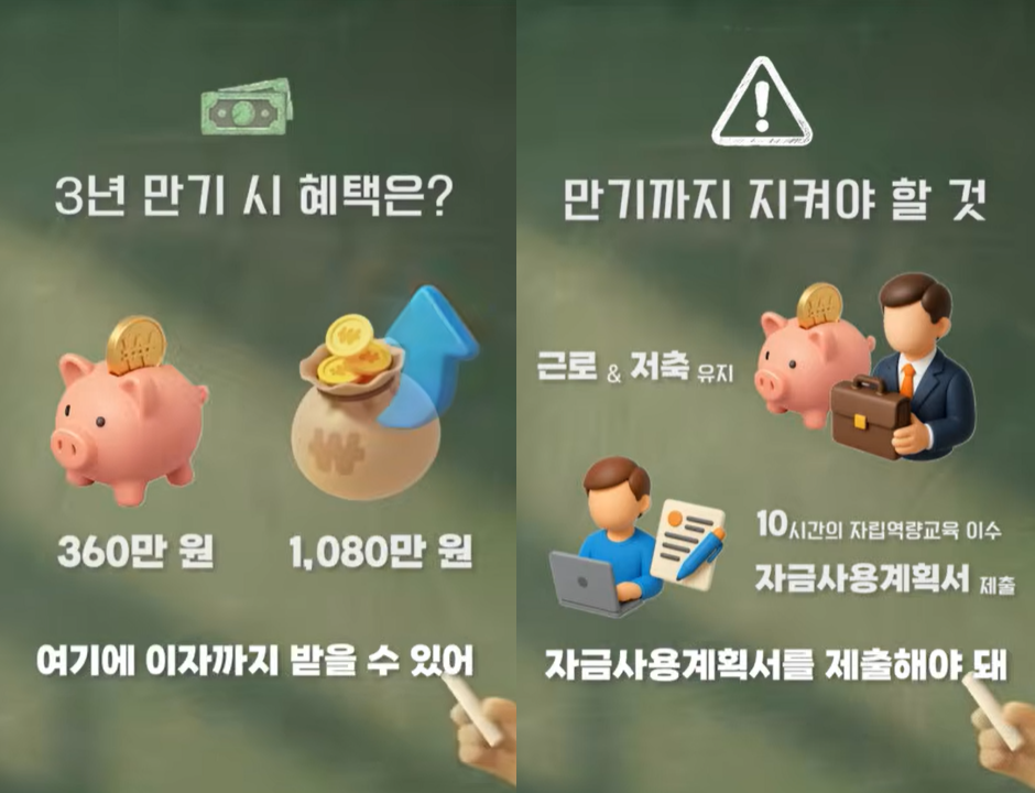 청년내일저축계좌 신청조건&middot;신청자격&middot;만기&middot;중도해지