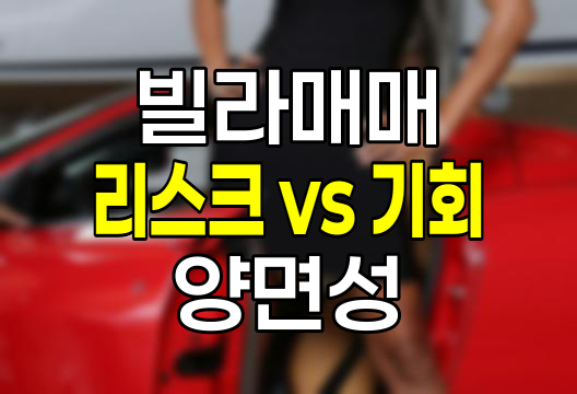 빌라 매매의 리스크와 기회의 양면성