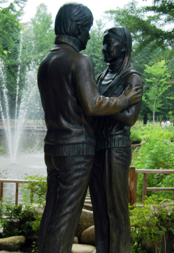 남이섬겨울연가