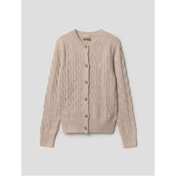 빈폴레이디스 레이디스 울 캐시미어 케이블 카디건 BF195AU03A