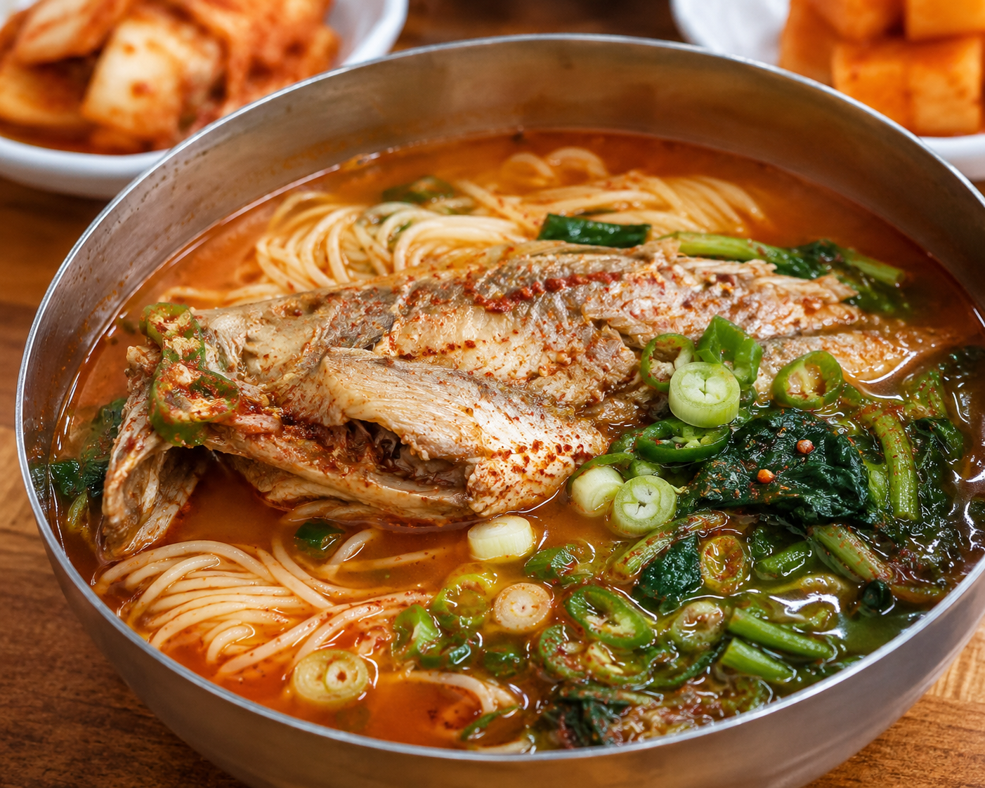 옥천 청산 생선국수