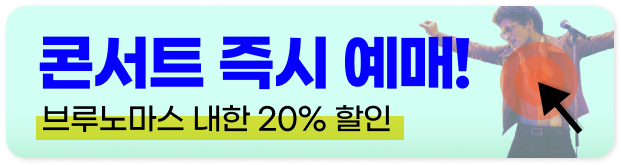 브루노마스 콘서트