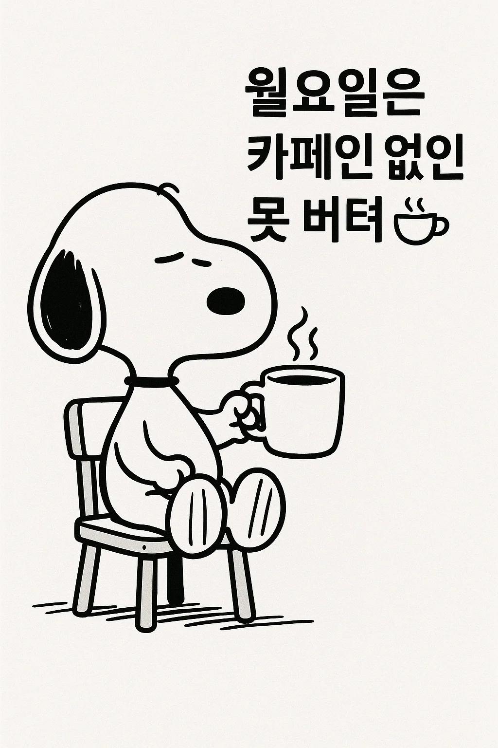 챗지피티 그림 스타일, 그림체 종류, 스누피, 슬램덩크