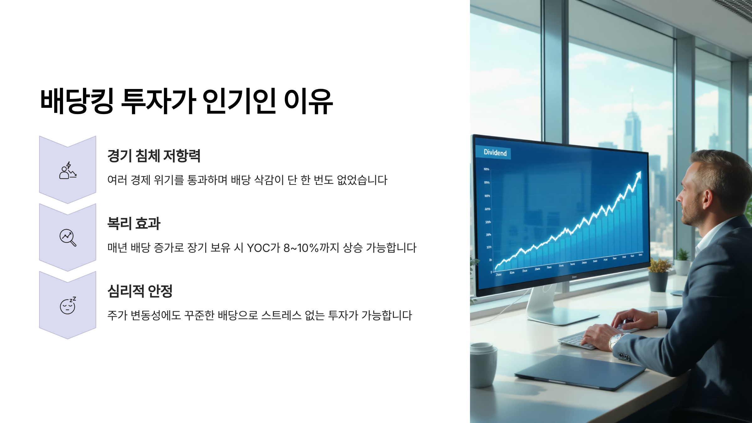 배당킹 투자가 인기인 이유