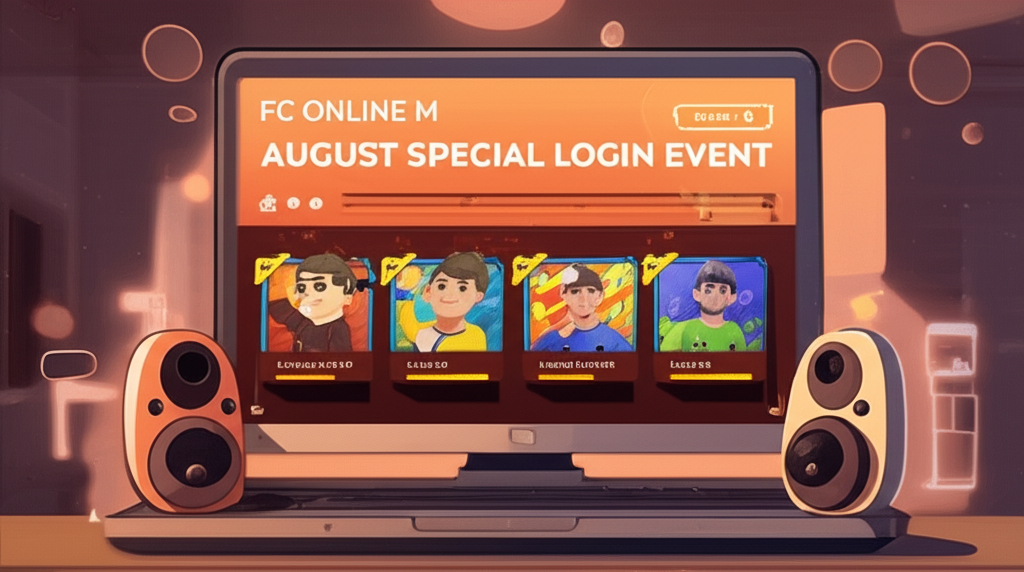 FC 온라인 M 8월 최신 특별 접속 이벤트