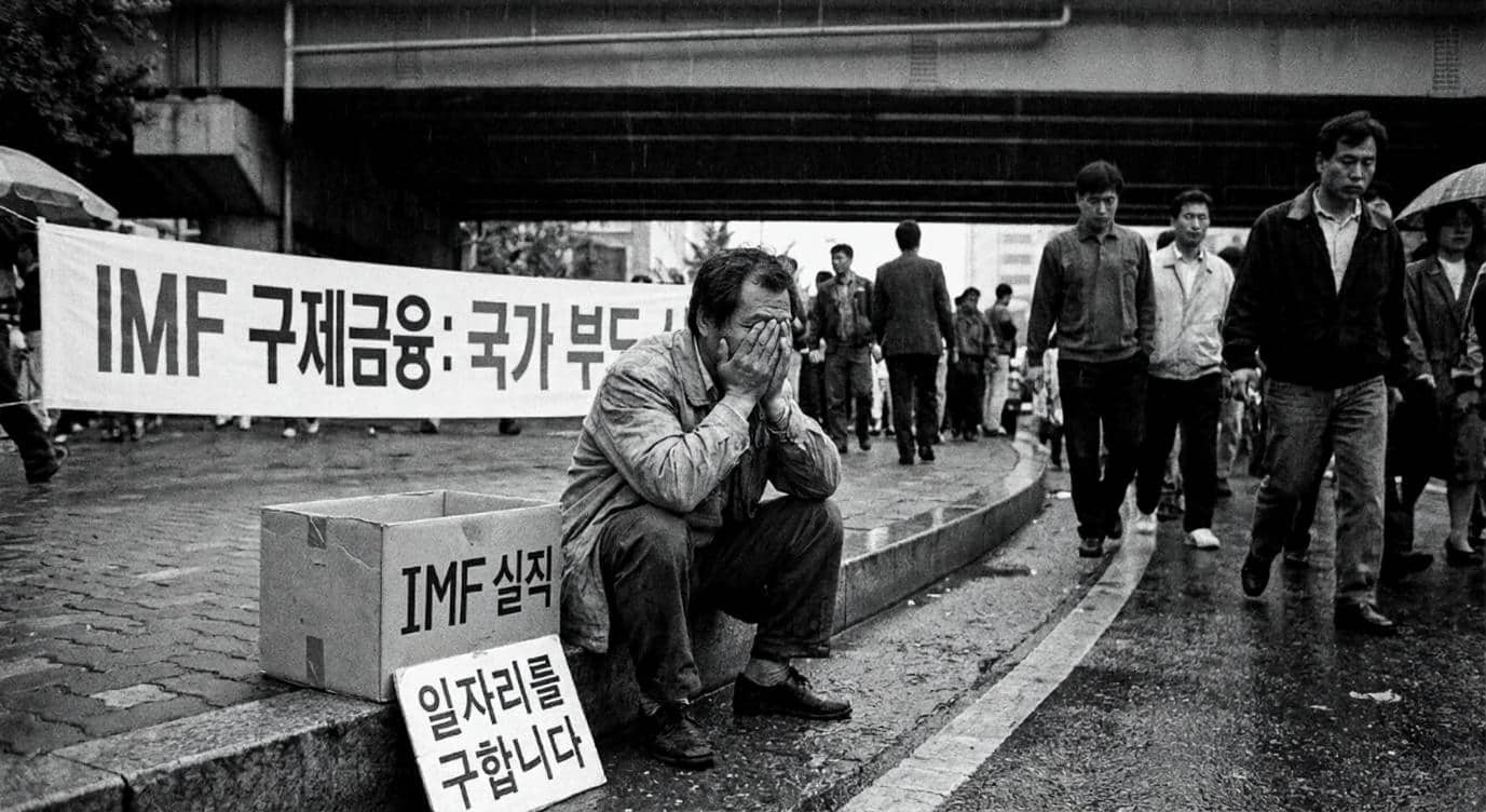 IMF 외환위기 관련 역사 사진