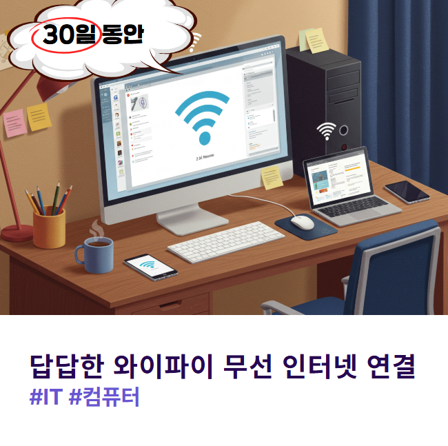 답답한 와이파이, 이제 안녕! 초보자도 5단계로 쾌적한 무선 인터넷 연결 성공!