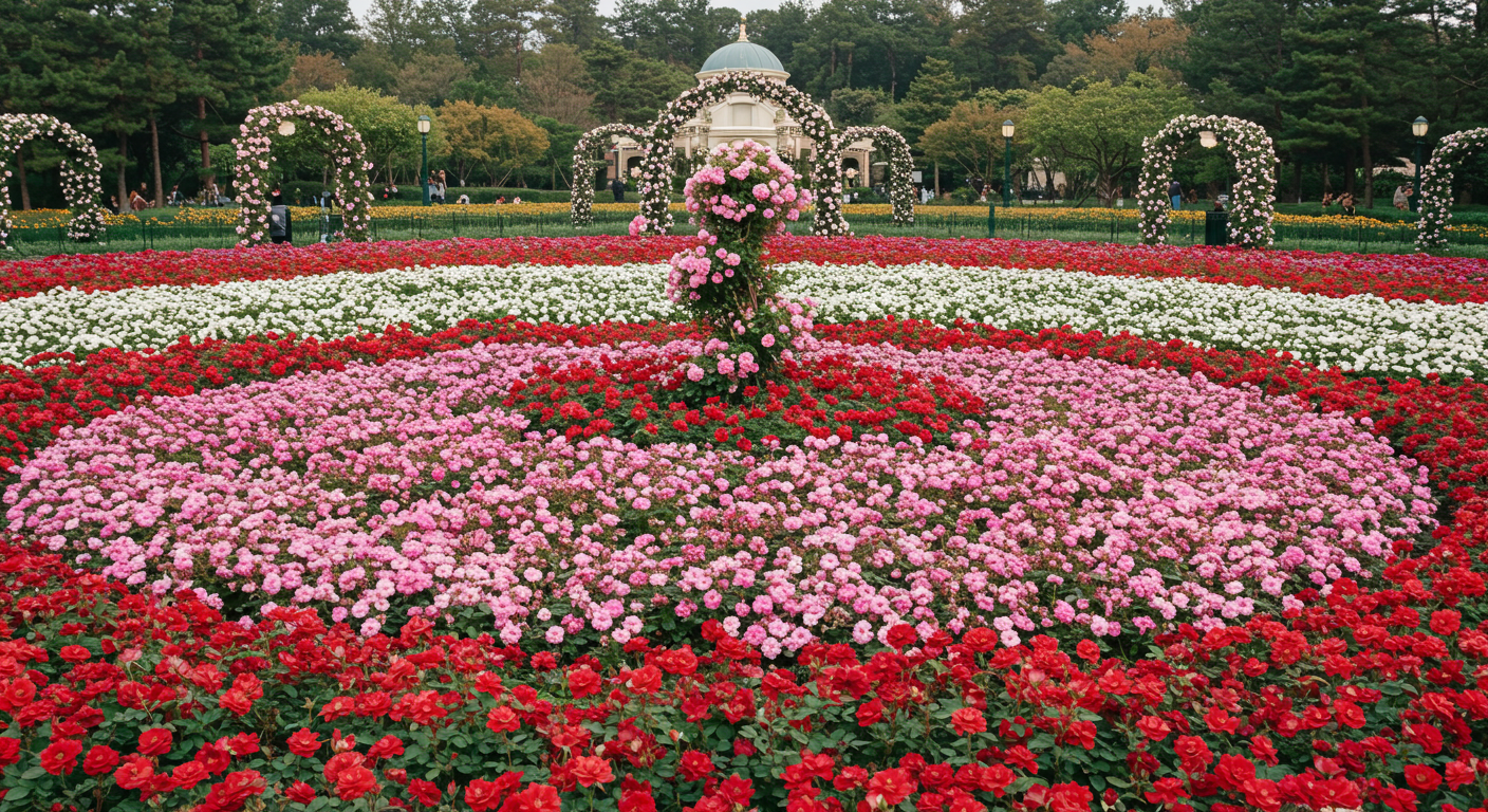🌹화려한 봄의 향연, 애버랜드 장미축제 완벽 가이드🌹