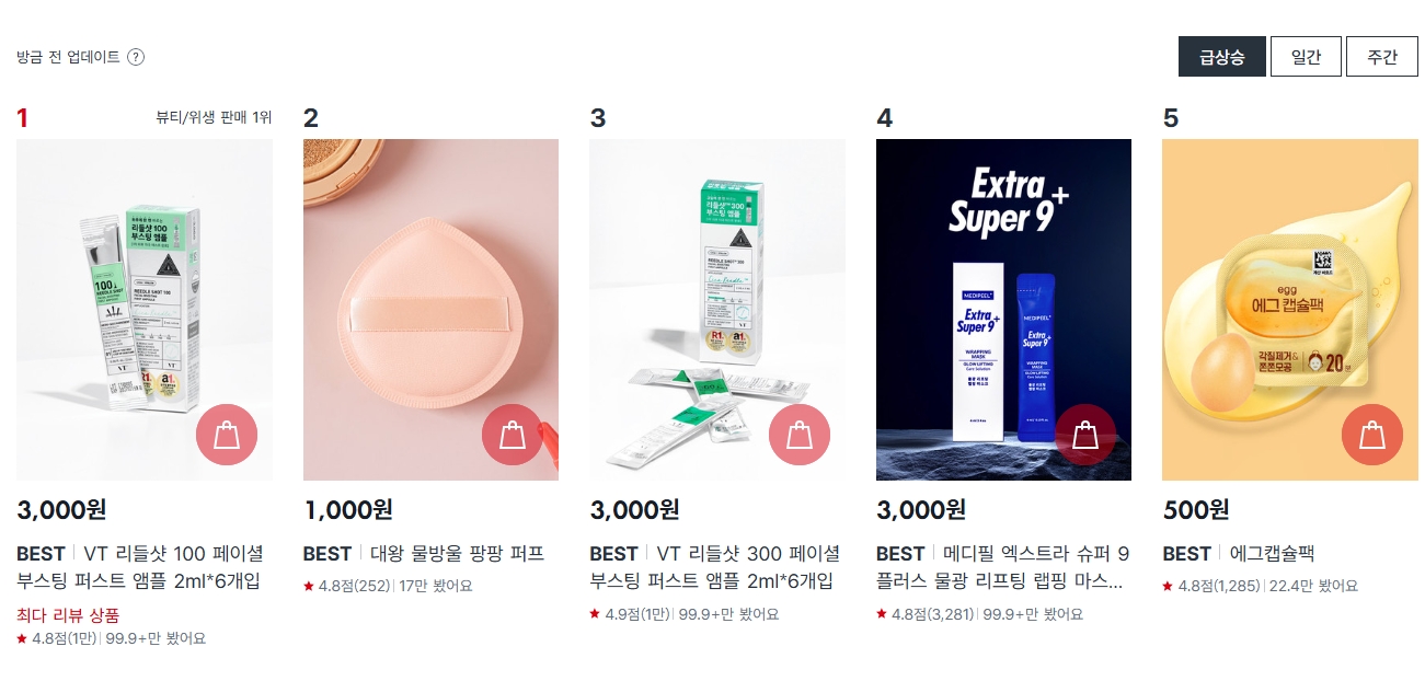 다이소 인기상품