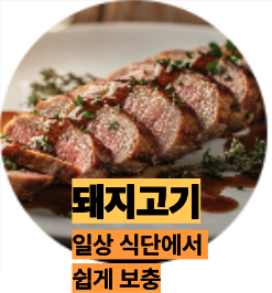 비타민B6 많은 절대강자 돼지고기