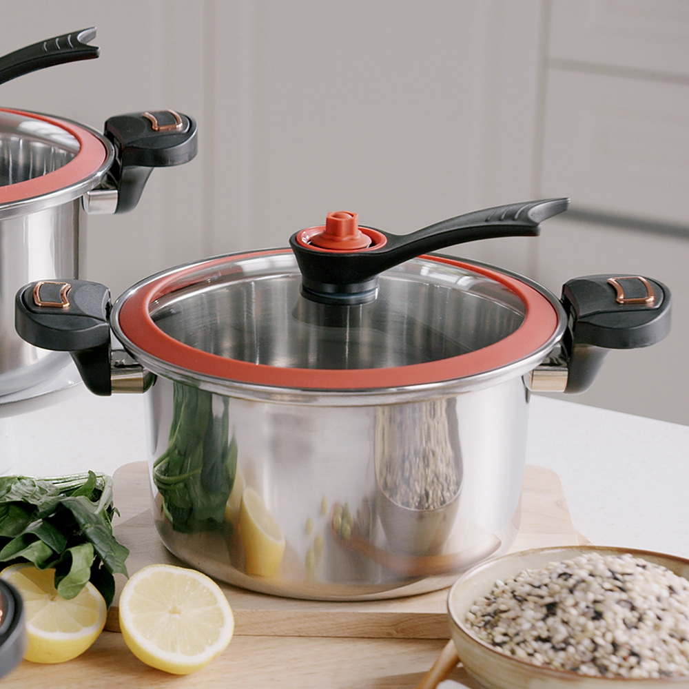 독일 크루거 진공 냄비 스텐 밥솥