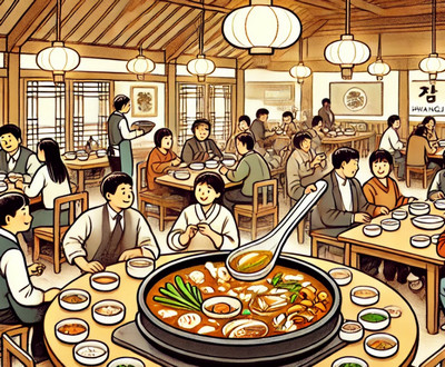강화군-하점면-단체회식