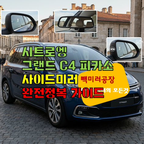 시트로엥 그랜드 C4 피카소 사이드미러 사용법 완전 정복 가이드