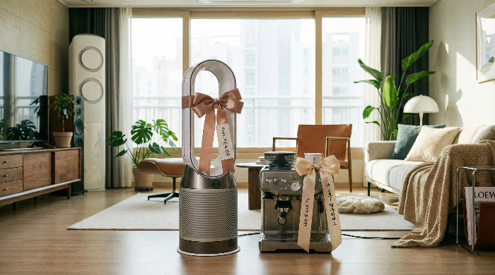 축의금 대신 실용적인 고가 가전을 선물로 준비한 친구들의 정성.