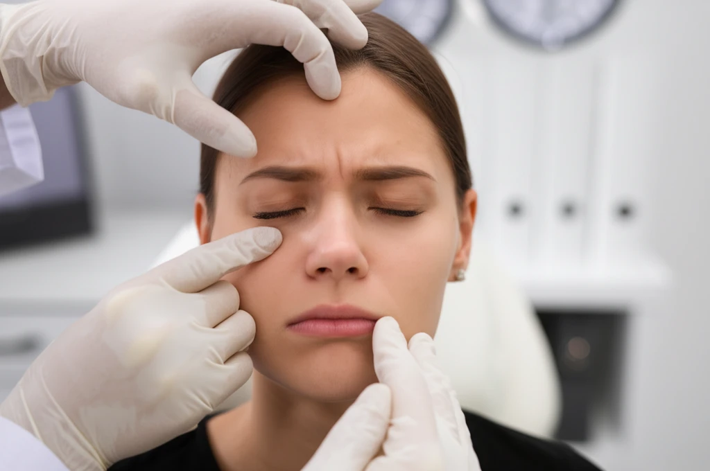 콧물, 코막힘, 안면통증 부비동염 진