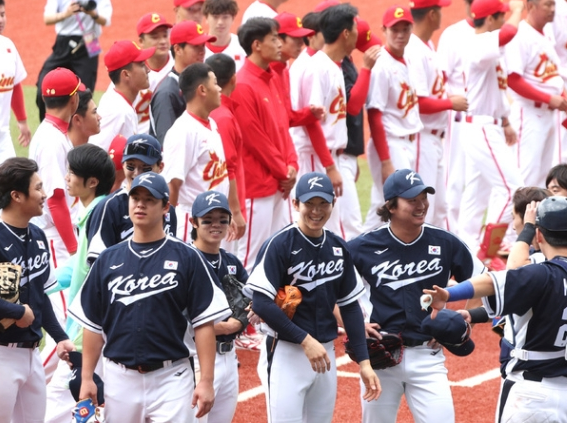 아시안게임 야구 슈퍼라운드 중국전