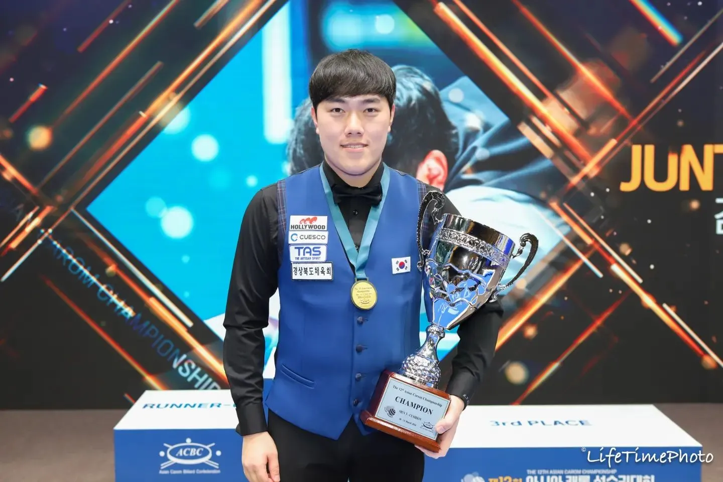 김준태 3쿠션 우승