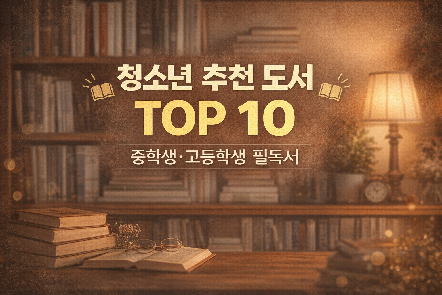 청소년 추천 도서 TOP 10