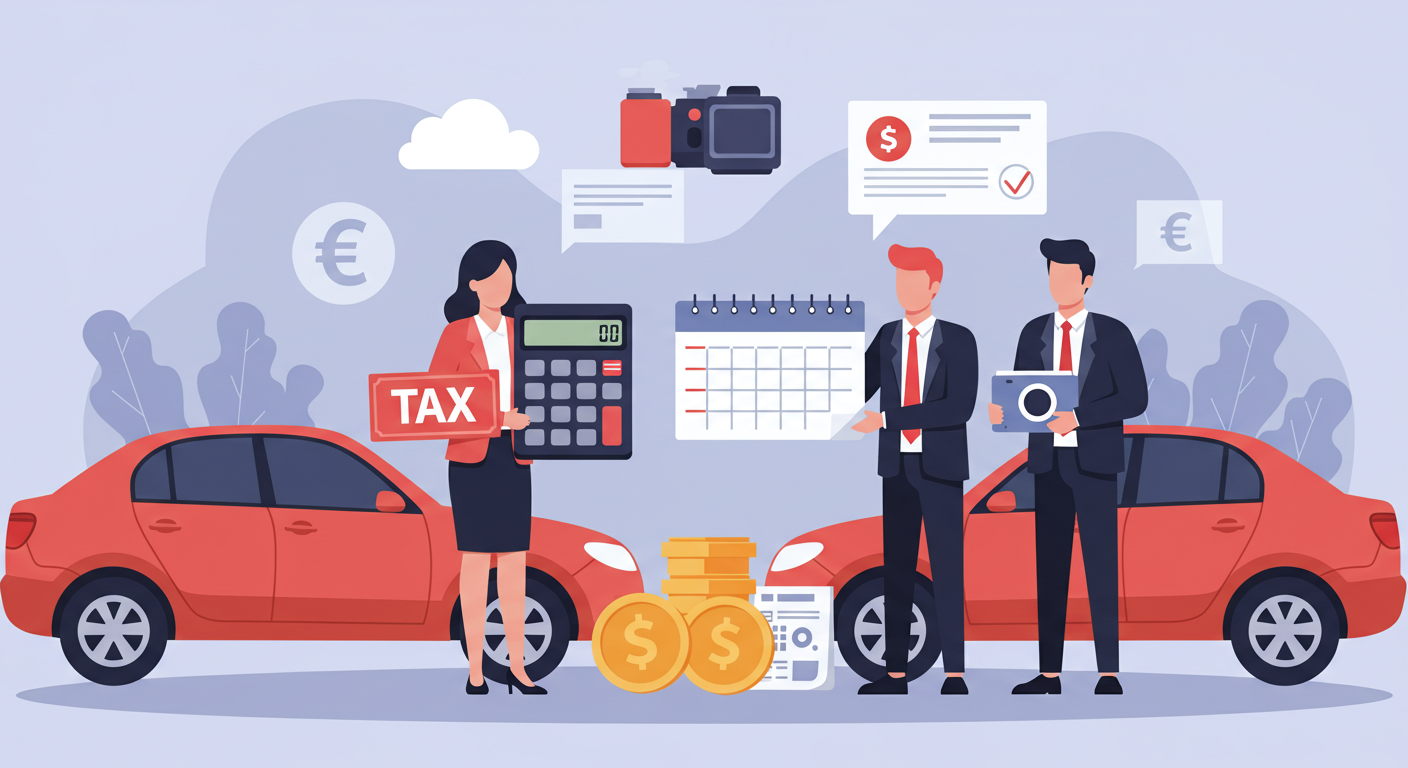 개인 vs 법인 자동차세 계산법 정리