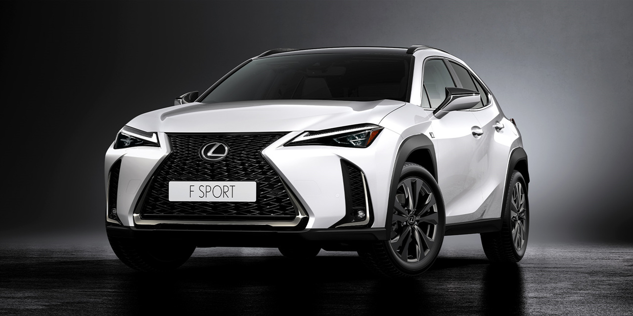 2025년형 렉서스 UX F 스포츠 하이브리드 차량 전면사진