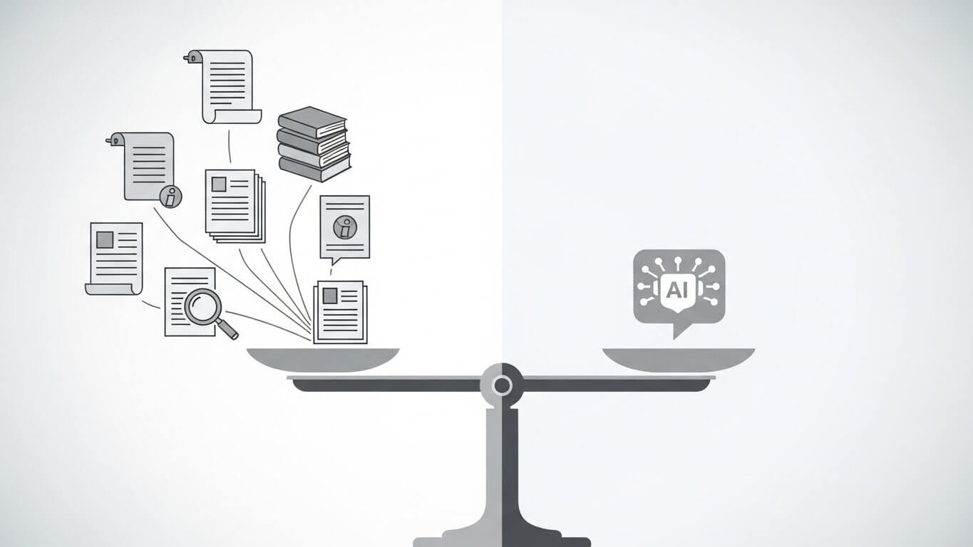 정보의 신뢰성과 정확성: 알고리즘 추천 vs AI 생성