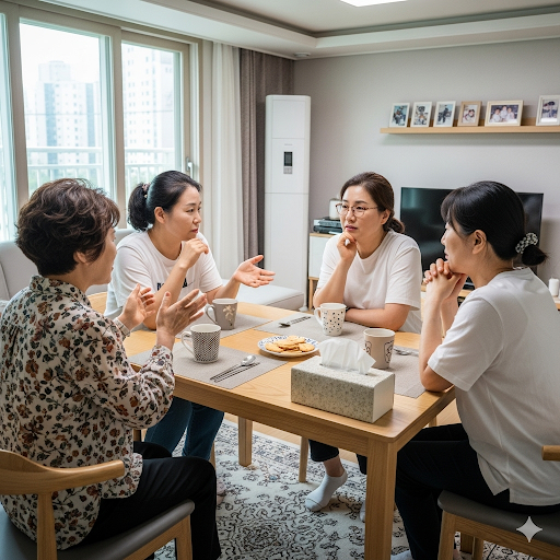 50대 갱년기 여성