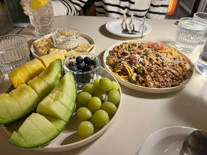 칠링더데이 주문 메뉴