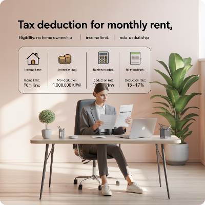 연말정산 월세공제 조건 이미지