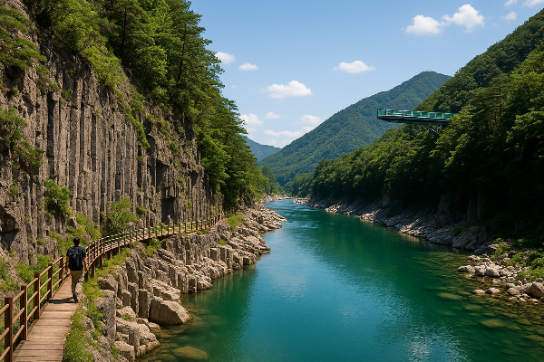 순담계곡 여행 가이드 – 주상절리길과 스카이전망대에서 만나는 강원도 절경