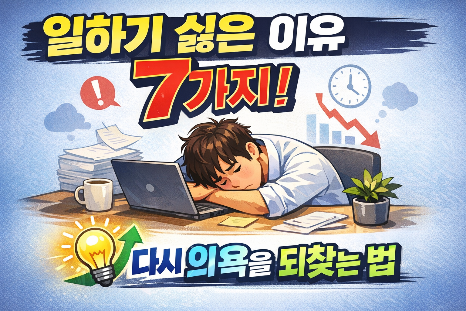 일하기 싫은 이유