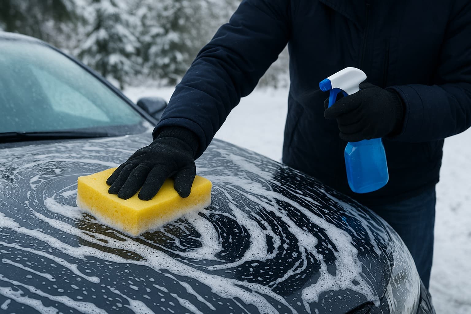 ❄️ 차가 얼어붙기 전! 겨울철 세차 관리법