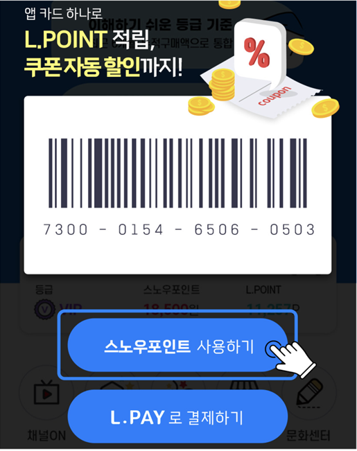 스노우포인트 사용하기2