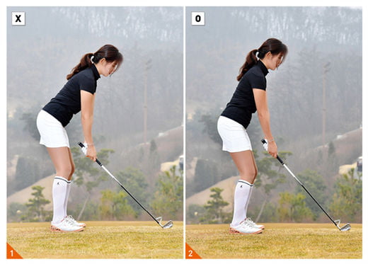 골프 스윙 단계별 연습 방법 : 어드레스