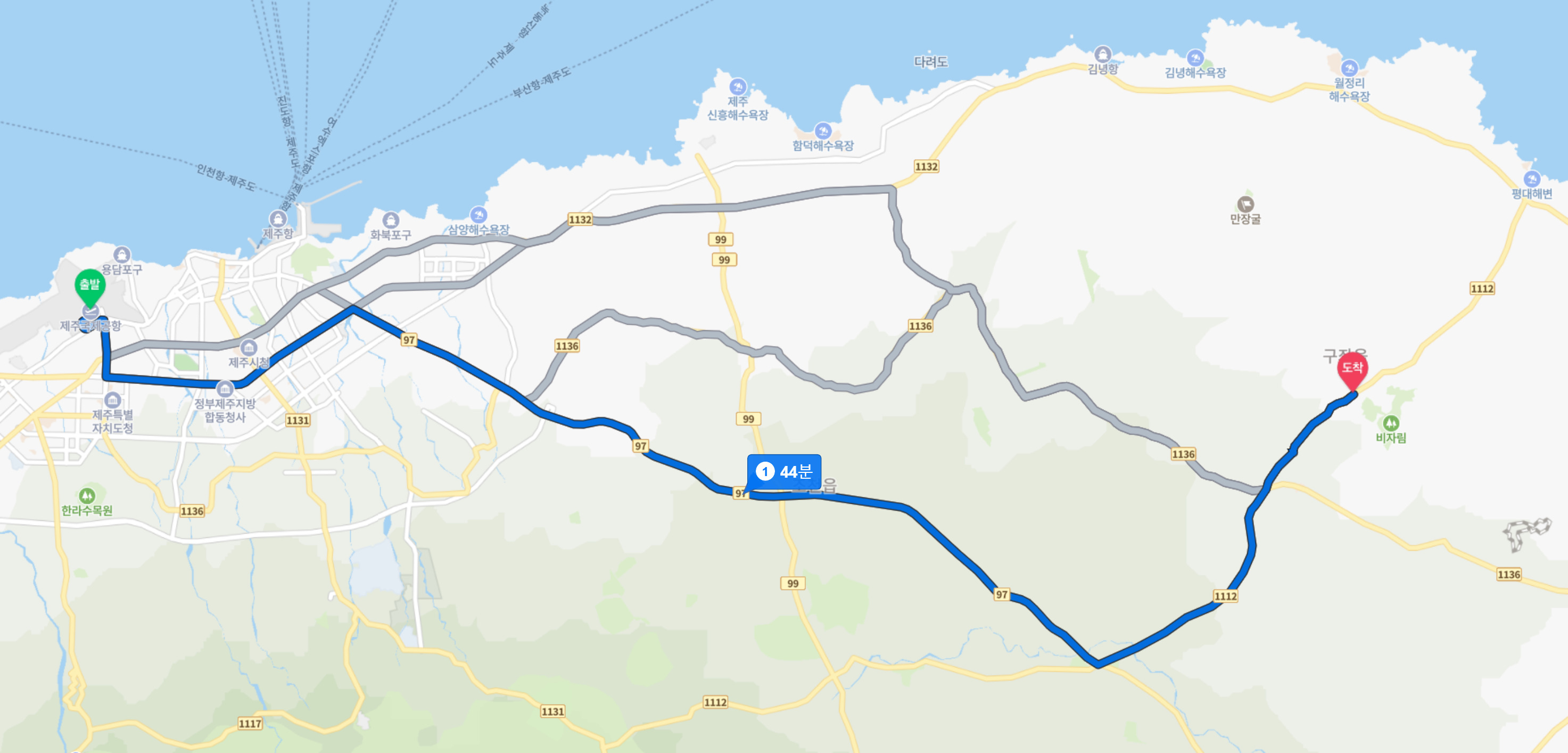 송당곶자왈 위치