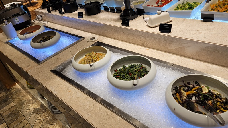 쏠비치 진도 셰프스 키친 조식 메뉴들1