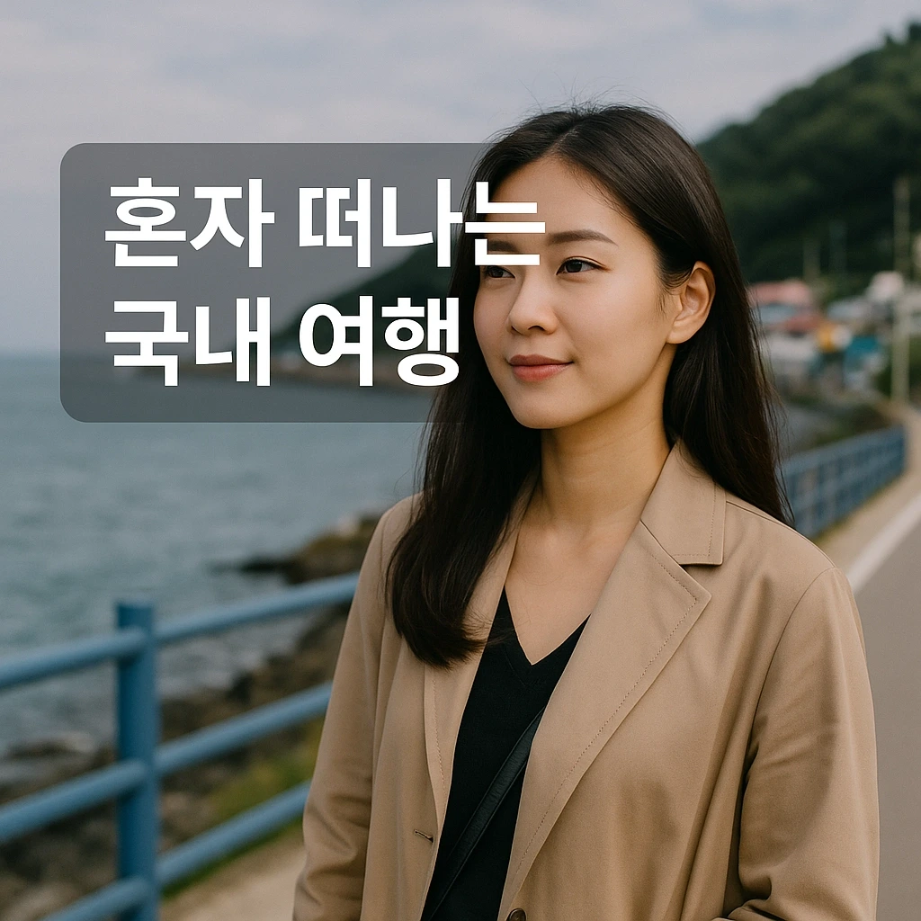 혼자 국내 여행 떠나도 괜찮을까? 2025년 혼행족이 꼭 알아야 할 감성 여행지 &amp; 주의사항 총정리