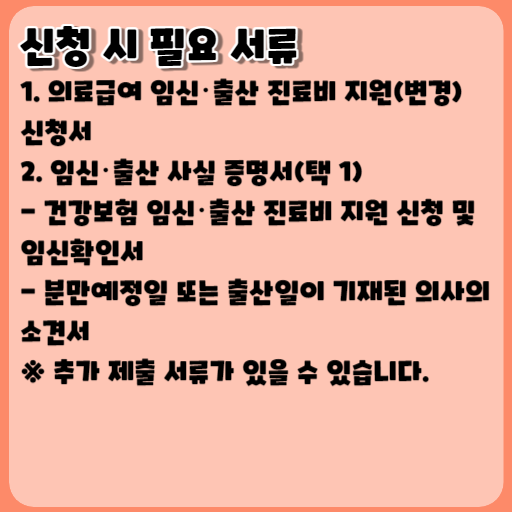 2023 의료급여 임신출산 진료비 지원